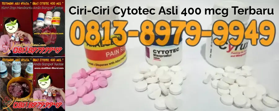 Jual Obat Penggugur Kandungan Aman: Cara Menggugurkan Kandungan dengan Obat Aborsi Cytotec Asli 400 mg